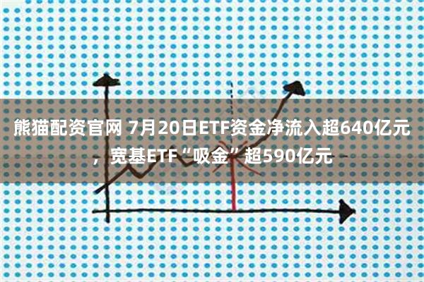 熊猫配资官网 7月20日ETF资金净流入超640亿元，宽基ETF“吸金”超590亿元
